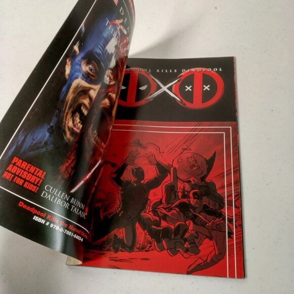 Marvel X Deadpool Kills Deadpool Graphic Novel Comic 2016 Bunn Espin - Picture 11 of 16